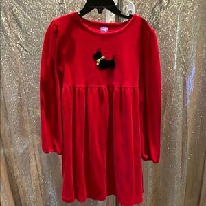 J. Khaki Girls Bright Red Top
